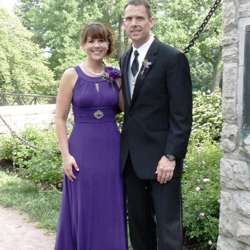 Sangria Deep Purple Maxi Dress